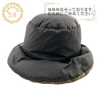 ルイヴィトン(LOUIS VUITTON)のルイヴィトン LOUIS VUITTON ハット
 モノグラム ハットボブ ピロー バケット ハット リバーシブル M77024 ブラック(ハット)