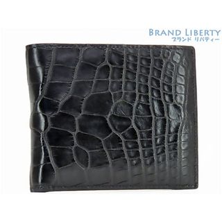 エルメス(HERMES)の激レア美品 エルメス  MC2 コペルニクス アリゲーター マット 二つ折り札入れ財布 コンパクト財布 クロコダイル ブラック 
  D刻印
(長財布)