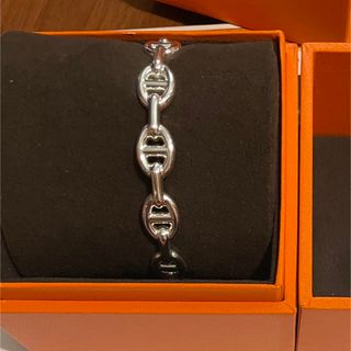 エルメス(HERMES)の新品未使用　エルメス　シェーヌダンクル　アンシェネ　バングルST(ブレスレット/バングル)