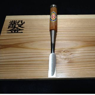 鉋鑿　新品未使用　高芝　追入鑿　大工道具　天然砥石　DIY ノミ　のみ(工具/メンテナンス)