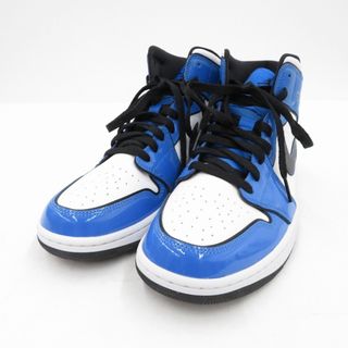 ナイキ(NIKE)の【瀬戸大橋店】 中古 NIKE | ナイキ スニーカー AJ1 Mid SE 'Signal Blue' エアジョーダン DD6834-402 ブルー 28cm 【126】(スニーカー)
