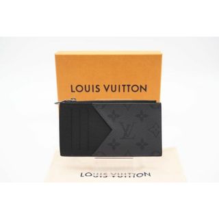 ルイヴィトン(LOUIS VUITTON)の★3日以内返品可★ LOUIS VUITTON ルイ ヴィトン M69533 モノグラム エクリプス リバース コインカード ホルダー グレー コインケース【中古】(コインケース/小銭入れ)