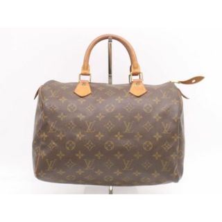 ルイヴィトン(LOUIS VUITTON)の★3日以内返品可★ LOUIS VUITTON ルイ ヴィトン M41526 モノグラム スピーディ30 ブラウン バッグ【中古】(ハンドバッグ)
