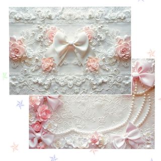 デザインペーパー　Fancy Ribbon　