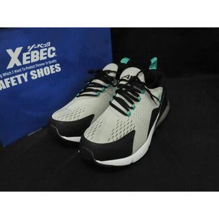 ■美品■ XEBEC ジーベック メッシュ スニーカー 表記サイズ 28.0cm 靴 シューズ メンズ ブラック系×グレー系 DI9948(スニーカー)