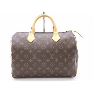 ルイヴィトン(LOUIS VUITTON)の★3日以内返品可★ LOUIS VUITTON ルイ ヴィトン M41526 モノグラム スピーディ30 ブラウン バッグ【中古】(ハンドバッグ)