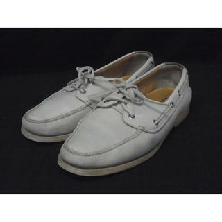 コールハーン(Cole Haan)のCOLE HAAN コールハーン レザー ローファー 表記サイズ 8 1/2 (約26.5cm) 靴 シューズ メンズ アイボリー系 DJ2341(スニーカー)