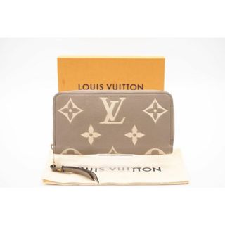 ルイヴィトン(LOUIS VUITTON)の★3日以内返品可★ LOUIS VUITTON ルイ ヴィトン M69794 ジッピーウォレット モノグラム アンプラント バイカラー トゥルトレール クレーム 財布【中古】(財布)