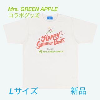 ディズニー(Disney)の新品未開封品 ディズニー ミセスグリーンアップル Tシャツ ホワイト Lサイズ(Tシャツ(半袖/袖なし))