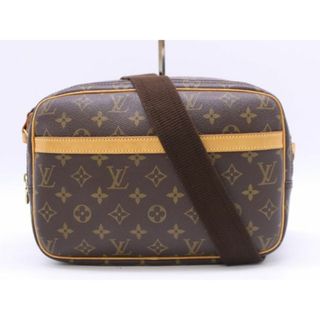 ルイヴィトン(LOUIS VUITTON)の★3日以内返品可★ LOUIS VUITTON ルイ ヴィトン M45254 モノグラム リポーターPM ブラウン バッグ【中古】(メッセンジャーバッグ)