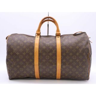 ルイヴィトン(LOUIS VUITTON)の★3日以内返品可★ LOUIS VUITTON ルイ ヴィトン M41426 モノグラム キーポル50 ブラウン バッグ【中古】(ボストンバッグ)