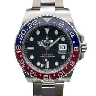 ロレックス(ROLEX)の　ロレックス ROLEX GMTマスター2 126710BLRO ブラック ステンレススチール メンズ 腕時計(その他)