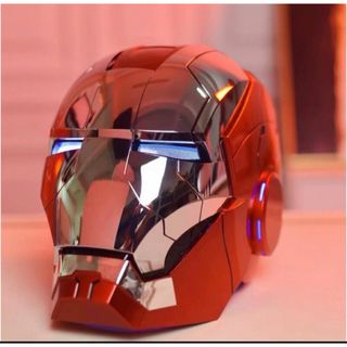 新品AUTOKINGアイアンマン マーク5 MK5 マスク 銀(アメコミ)