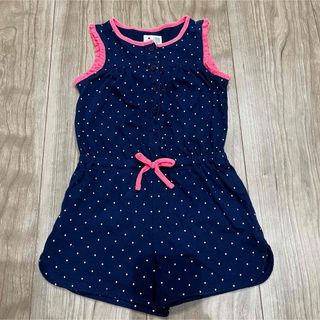 babyGAP - babyGap 水玉模様ノースリーブオールインワン