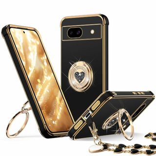 【在庫処分】Rockaway Pixel 8A 5G 用 ケース ダブルリング付