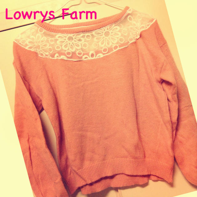 LOWRYS FARM(ローリーズファーム)のシースルーニット レディースのトップス(ニット/セーター)の商品写真