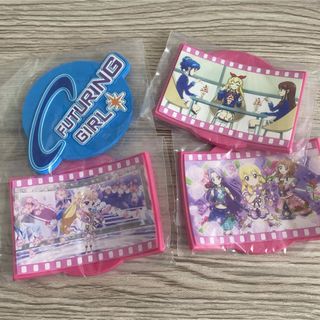アイカツ(アイカツ!)のガチャ　ガチャガチャ　アイカツ！グッズコレクション2 ラバーコースター(キャラクターグッズ)