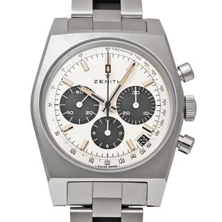 クロノマスター リバイバル ルパン三世 2ND LIMITED Ref.03.L384-2.400/07.M384 中古品 ホワイト メンズ 腕時計
