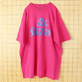 フルーツオブザルーム(FRUIT OF THE LOOM)の80s USA製FRUIT OF THE LOOM TシャツピンクXL ss31(Tシャツ/カットソー(半袖/袖なし))