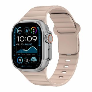 【新着商品】スポーツバンド コンパチブル アップルウォッチ バンド 49mm 4(その他)