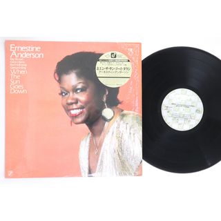 LP Ernestine Anderson When The Sun Goes K26P6375 CONCORD JAZZ Japan Vinyl /00260(その他)