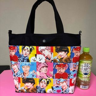 bts bt21 トートバック　ショルダーバック　バックインバック