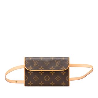 ルイヴィトン(LOUIS VUITTON)のルイ ヴィトン モノグラム ポシェット フロランティーヌ ボディバッグ ウエストバッグ ショルダーバック M51855 PVC レディース LOUIS VUITTON 【214-20827】(ショルダーバッグ)