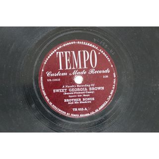 米78RPM/SP Brother Bones Sweet Georgia Brown / Margie TR652 TEMPO /00500(その他)