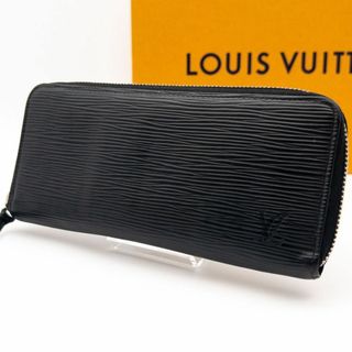 ルイヴィトン(LOUIS VUITTON)の【極美品】ルイヴィトン　ポルトフォイユクレマンス　エピ　長財布　黒(長財布)