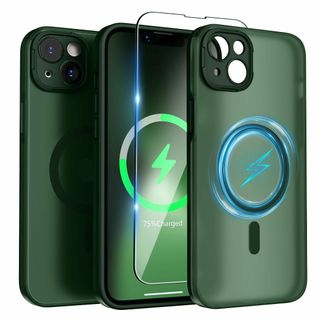 【カバー】SURPHY iPhone14用ケース 半透明 MagSafe対応, (その他)
