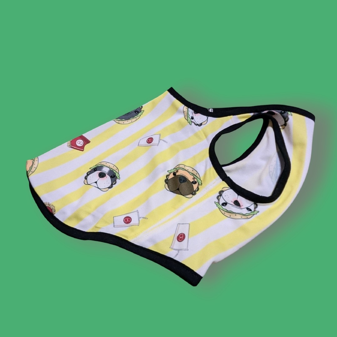 ちぽむんさま*ハンドメイド犬服* ☆ハンドメイド/犬服・わんこ服 ポンチニット/タンクトップ