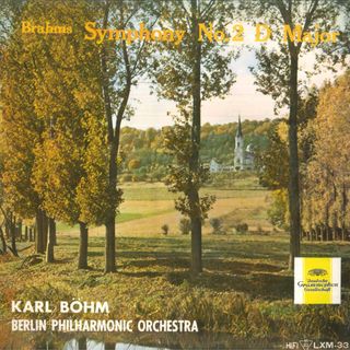 LP カール・ベーム, ベルリン・フィ ブラームス 交響曲 第2番 ニ長調 LXM33 DEUTSCHE GRAMMOPHON /00400(その他)
