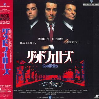 2discs LASERDISC  グッドフェローズ(劇場公開版ビスタサイズ NJL12039 WARNER /01400(その他)