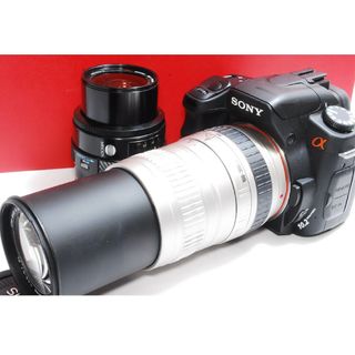 ソニー(SONY)の★秋の風景を美しく撮影できるカメラ★SONY α 200 ダブルズームキット★(デジタル一眼)