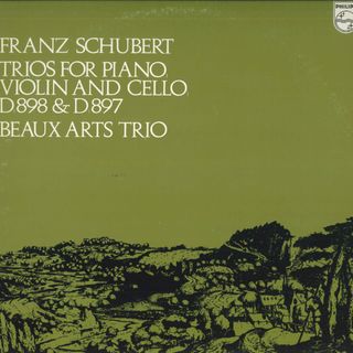 LP Beaux Arts Trio シューベルト: ピアノ三重奏曲 第1番 変ロ長調 作品99 13PC54 PHILIPS /00260(その他)