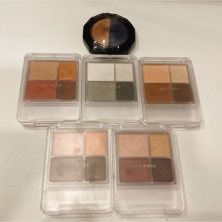 チフレ(ちふれ)のちふれ&ヴィセ＊グラデーションアイシャドウ5種、ダブルヴェールアイズ まとめ売り(アイシャドウ)