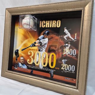 MLB3000本安打達成記念 イチロー選手直筆サインボール(記念品/関連グッズ)