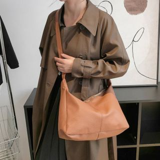 ショルダーバッグ ショルダー 肩掛バッグ 斜めかけカバン フェイクレザーバッグ(ショルダーバッグ)