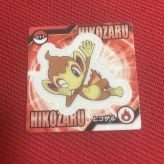 ヒコザル ポケモンスナック シール ステッカー ポケモン 食玩 おまけ レトロ