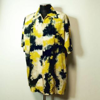 アロハブロッサム タイダイ アロハシャツ 42 L Aloha Blossom 
