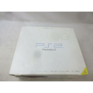  中古品 ゲーム プレイステーション2 PS2 本体 SCPH-50000 セラミックホワイト 動作品 箱付き