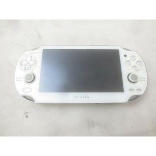  訳あり ゲーム PS Vita 本体 PCH-1100 ホワイト 動作品 メモリーカード付き