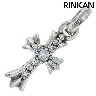 クロムハーツ(Chrome Hearts)のクロムハーツ  CRS BBYFAT P/DMND/ベイビーファット PAVEダイヤ/チャーム/シルバーネックレストップ メンズ(ネックレス)