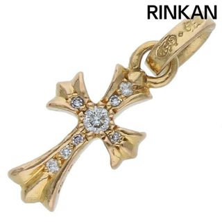 クロムハーツ(Chrome Hearts)のクロムハーツ  22K CRS BBYFAT P/DMND/ベイビーファット PAVEダイヤ/チャーム/ゴールドネックレストップ メンズ(ネックレス)