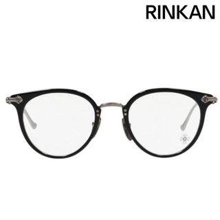 クロムハーツ(Chrome Hearts)のクロムハーツ  FANX HUNEY クロステンプルボストンフレームサングラス/眼鏡 メンズ 47□21-145(サングラス/メガネ)