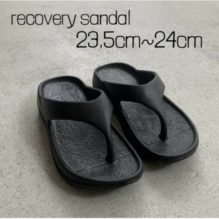 新品｜リカバリー トングサンダル 黒 37 38 メンズ レディース 韓国 海外