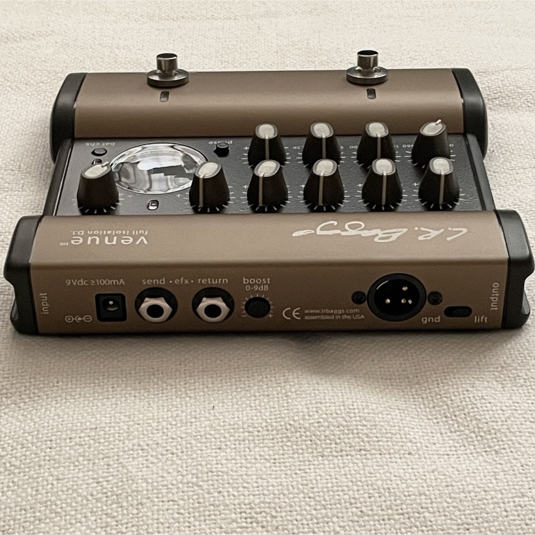 L.R. Baggs Venue DI ギターエフェクター L.R.BAGGS VENUE D.I.】アコースティック プリアンプ DIの通販
