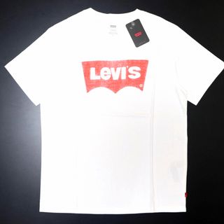 【Levi's／リーバイス】BIGロゴ コットン クルーネック半袖TシャツL相当