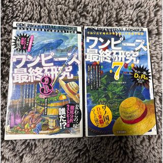 ワンピ－ス最終研究3、7
