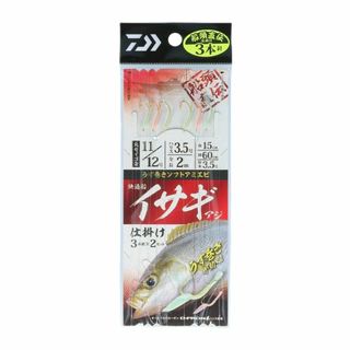 【新着商品】ダイワ(DAIWA) 快適船イサギ･アジ仕掛け 3本針2セット/4本(その他)
